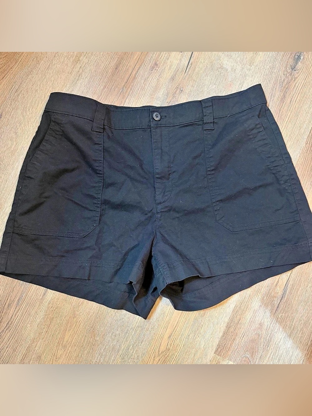Old Navy High-Waisted OGC Chino Shorts Black XL